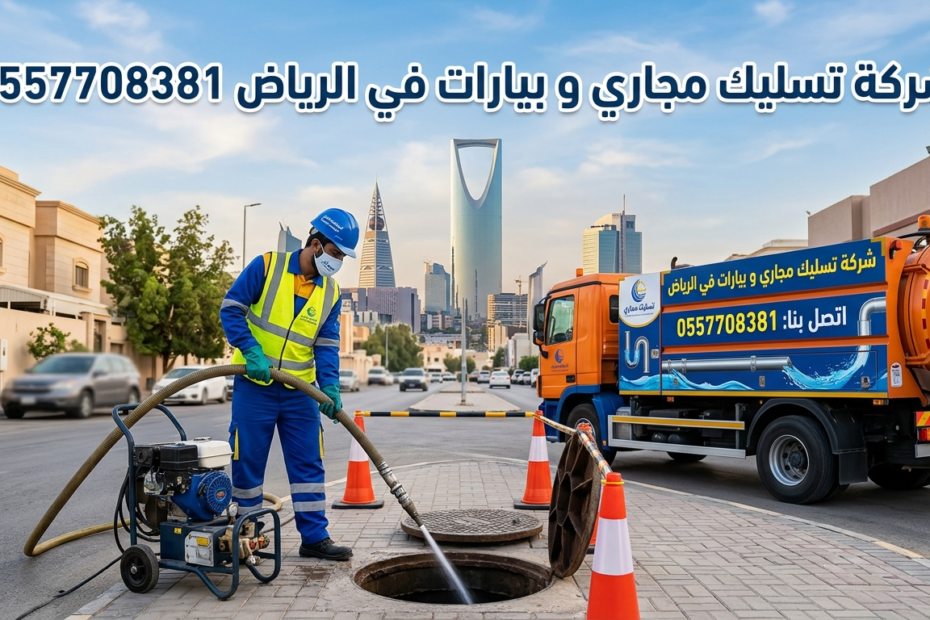 شركة تسليك مجاري و بيارات في الرياض