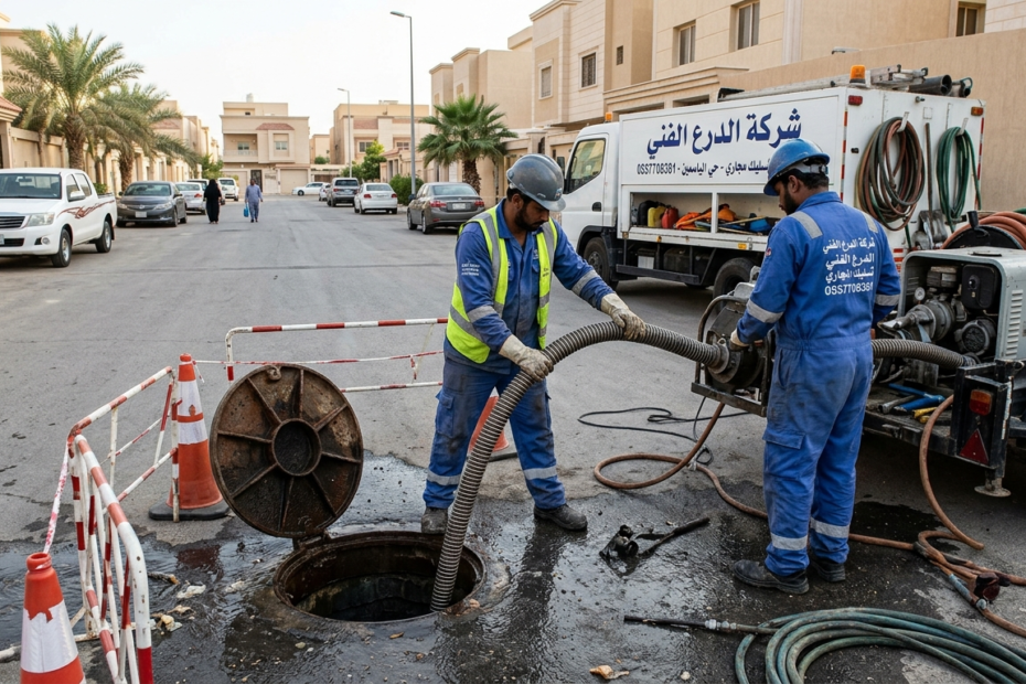شركة تسليك مجاري في حي الياسمين الرياض