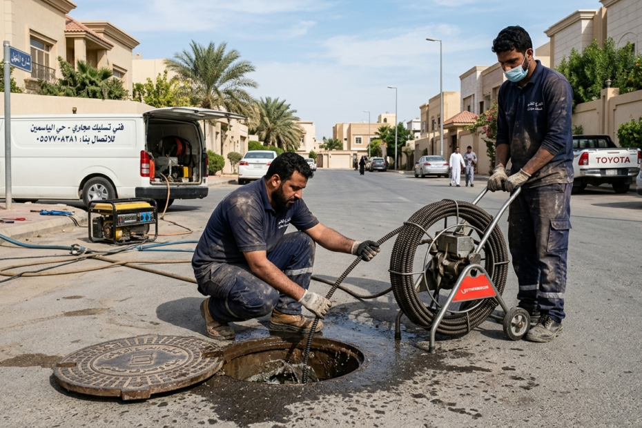 شركة تسليك مجاري في حي النرجس الرياض
