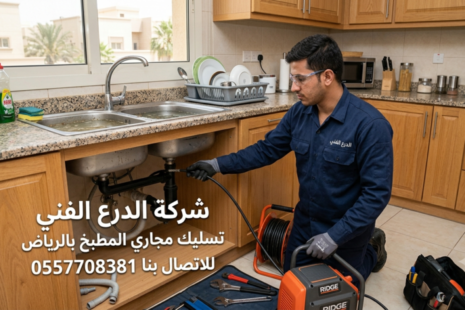تسليك مجاري المطبخ بالرياض