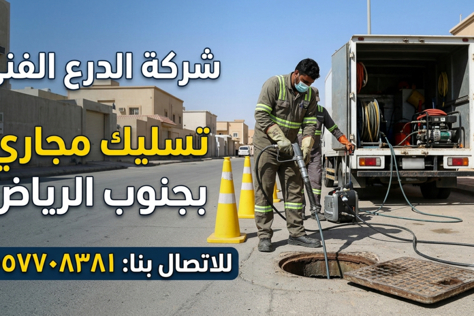 تسليك مجاري بجنوب الرياض
