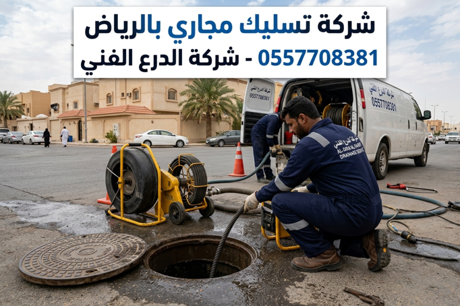 شركة تسليك مجاري بالرياض