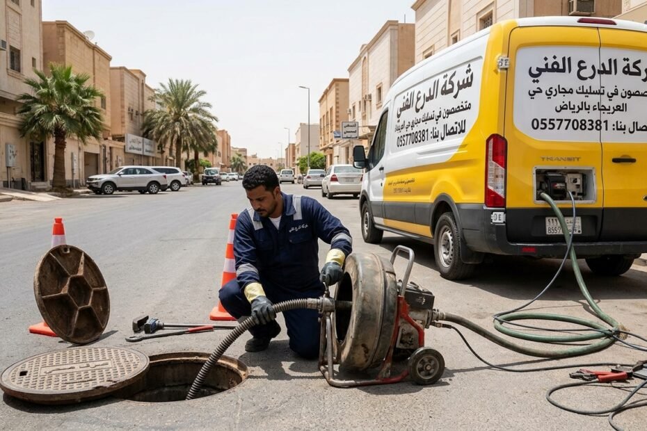تسليك مجاري حي العريجاء بالرياض