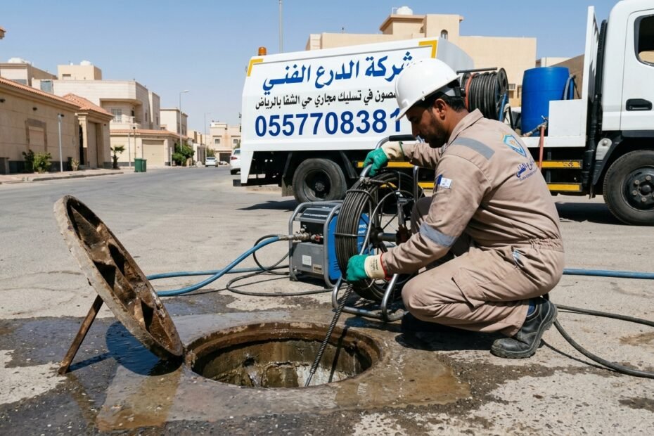 تسليك مجاري حي الشفا بالرياض