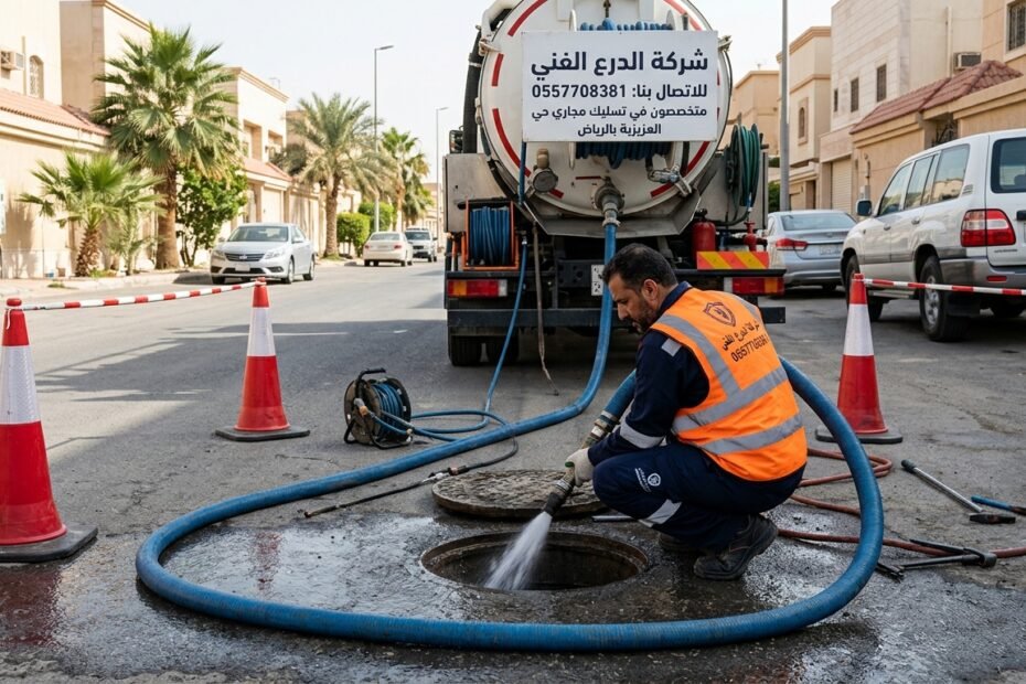تسليك مجاري حي العزيزية