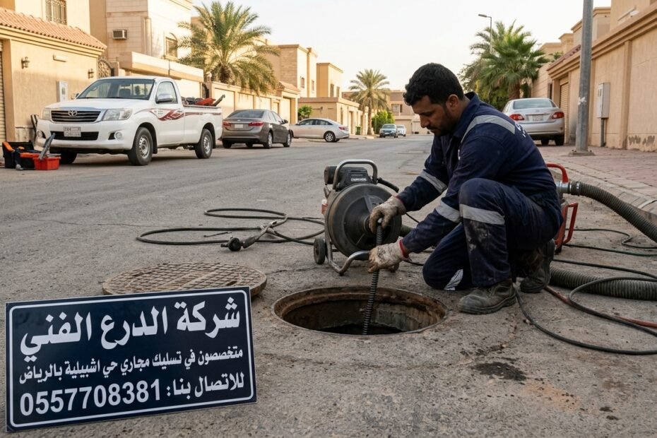 تسليك مجاري حي اشبيلية